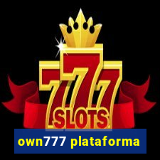 own777 plataforma